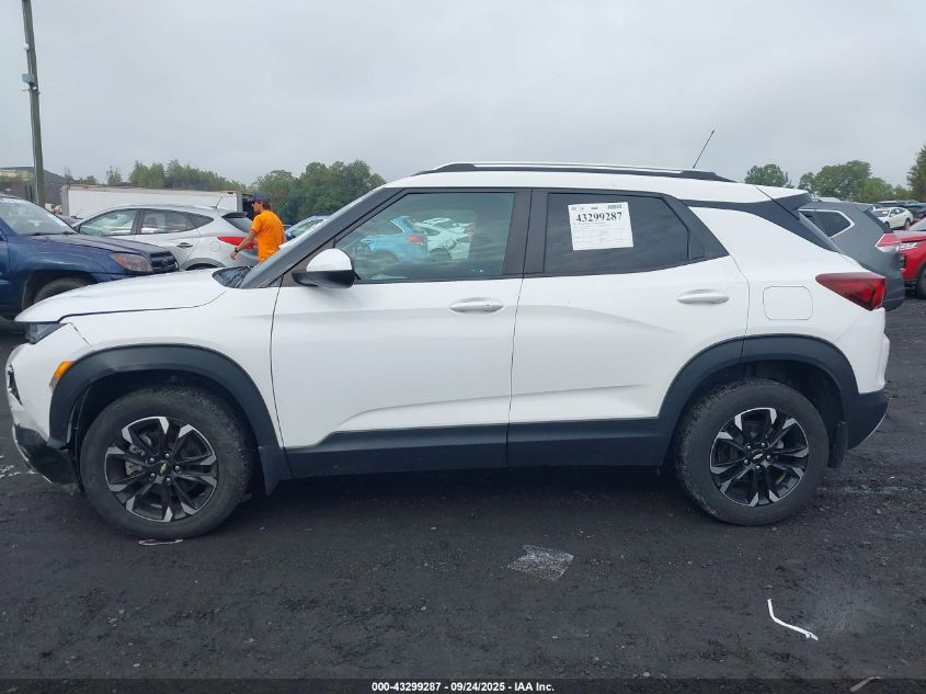 2022 Chevrolet Trailblazer Awd Lt VIN: KL79MRSL9NB030081 Lot: 43299287