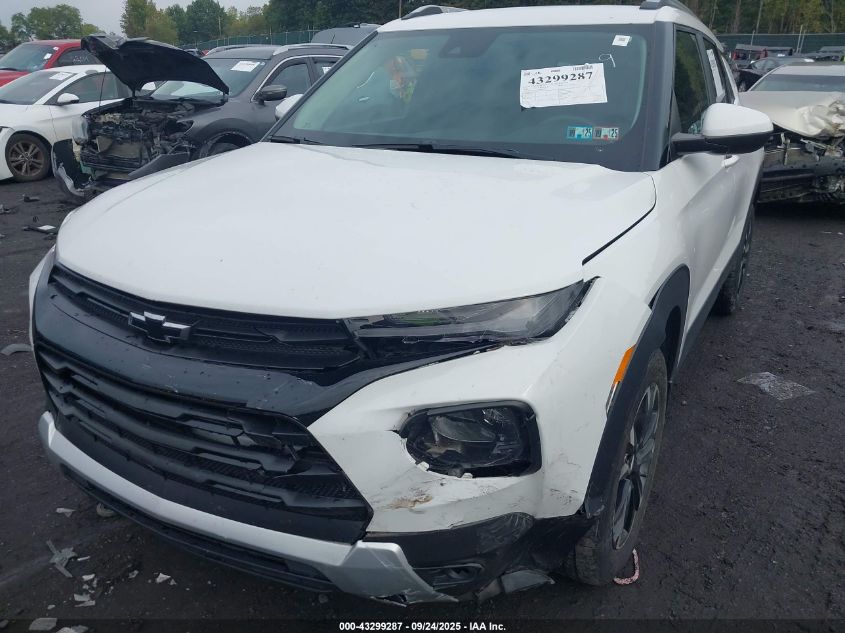 2022 Chevrolet Trailblazer Awd Lt VIN: KL79MRSL9NB030081 Lot: 43299287