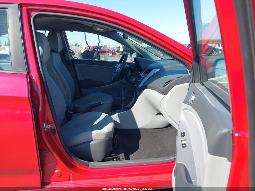 2017 Hyundai Accent Se VIN: KMHCT4AE8HU169074 Lot: 43299325