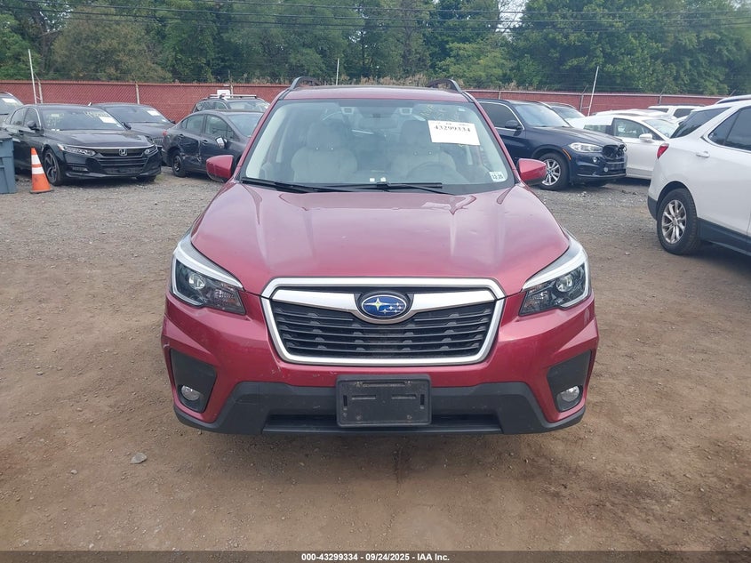 2021 Subaru Forester Premium VIN: JF2SKAJC5MH446235 Lot: 43299334