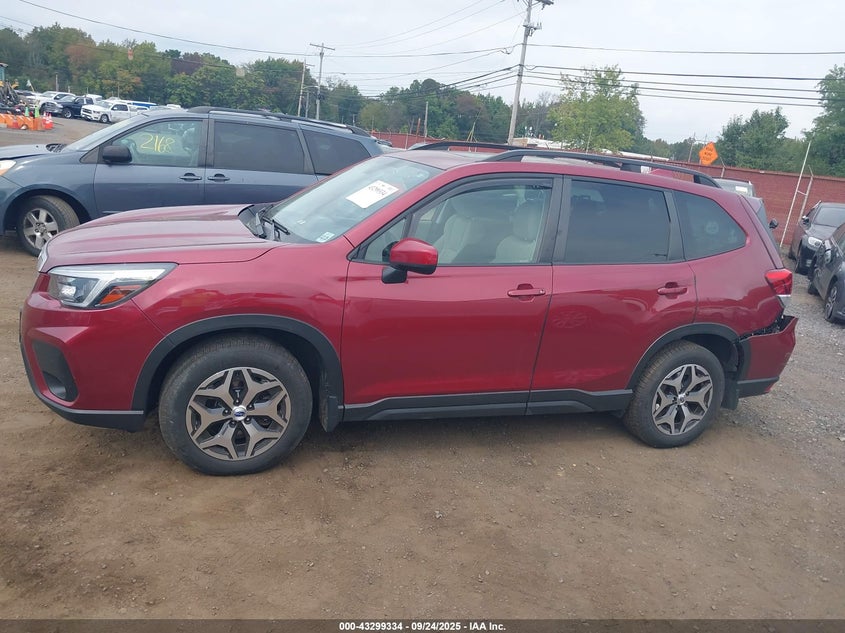 2021 Subaru Forester Premium VIN: JF2SKAJC5MH446235 Lot: 43299334
