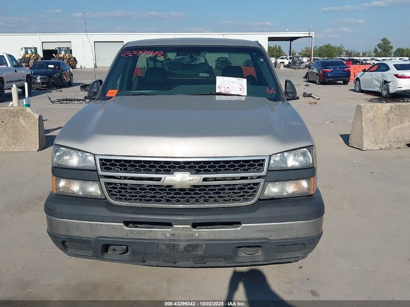 2006 Chevrolet Silverado 1500 Work Truck VIN: 3GCEC14V36G257716 Lot: 43299342