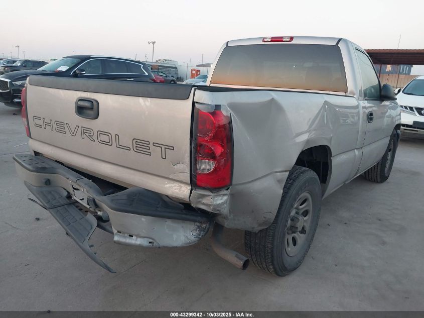 2006 Chevrolet Silverado 1500 Work Truck VIN: 3GCEC14V36G257716 Lot: 43299342