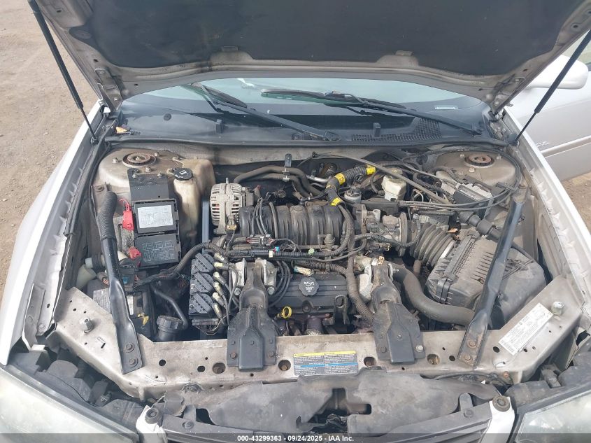 2004 Chevrolet Impala Ls VIN: 2G1WH52K049414737 Lot: 43299363