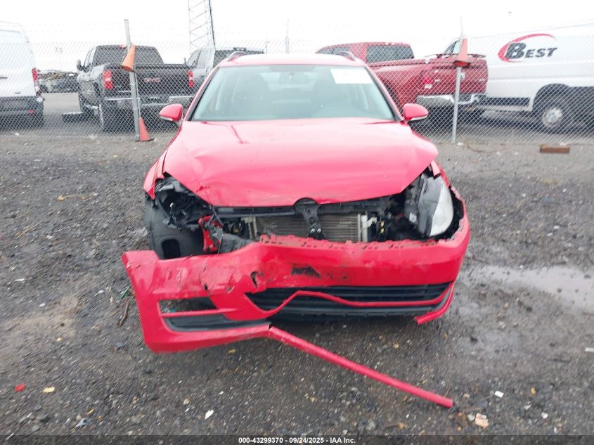 2015 Volkswagen Golf Sportwagen Tdi S 4-Door VIN: 3VWFA7AU4FM507584 Lot: 43299370