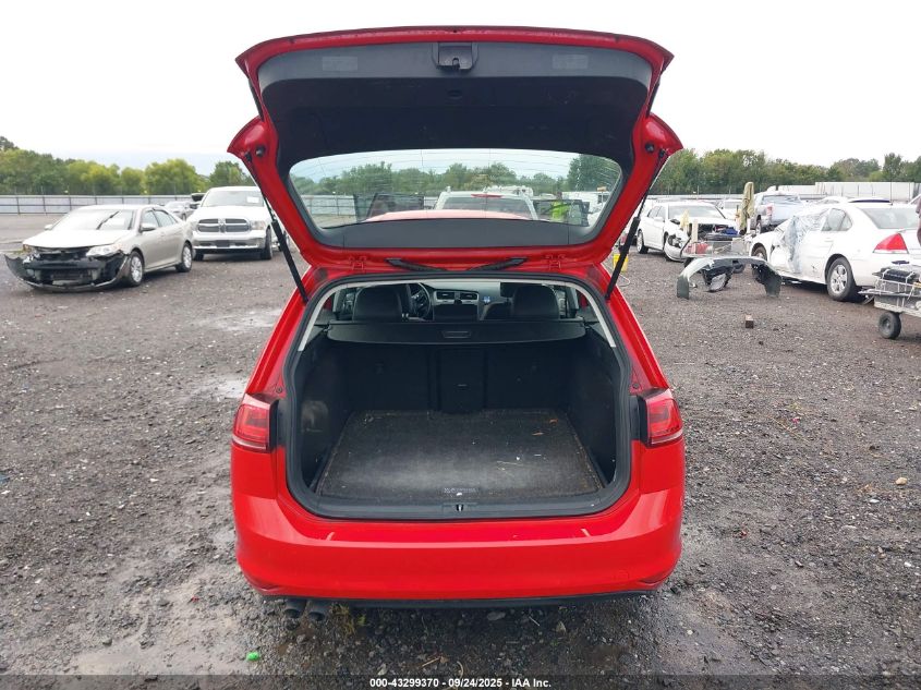 2015 Volkswagen Golf Sportwagen Tdi S 4-Door VIN: 3VWFA7AU4FM507584 Lot: 43299370