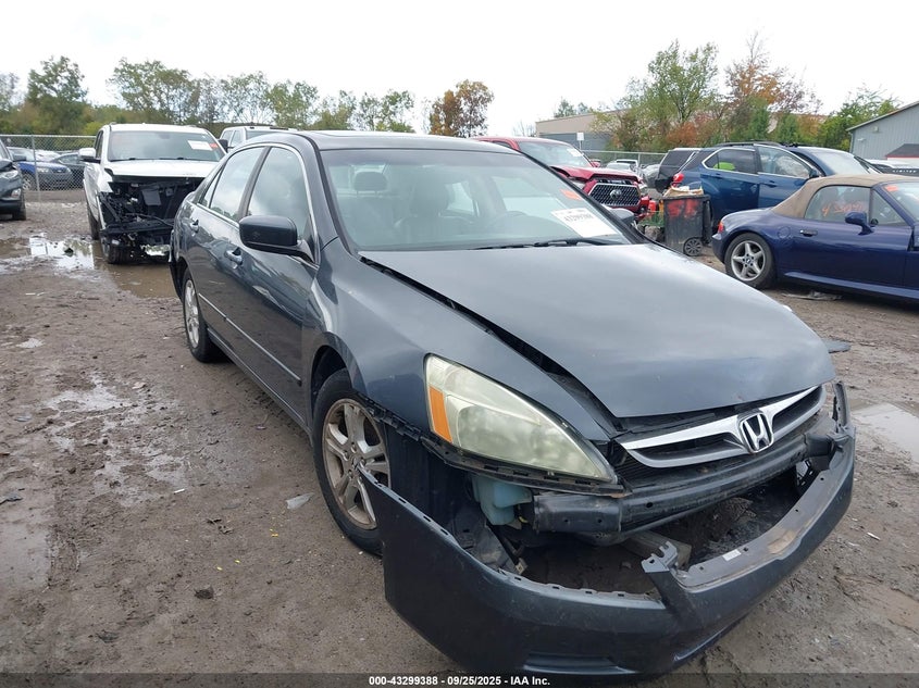 1HGCM56856A077804 2006 Honda Accord 2.4 Ex auction photo 1