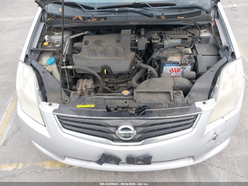 2010 Nissan Sentra 2.0S VIN: 3N1AB6AP7AL667202 Lot: 43299402