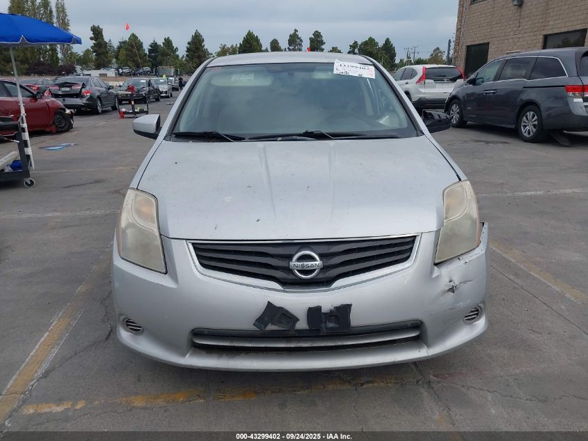 2010 Nissan Sentra 2.0S VIN: 3N1AB6AP7AL667202 Lot: 43299402