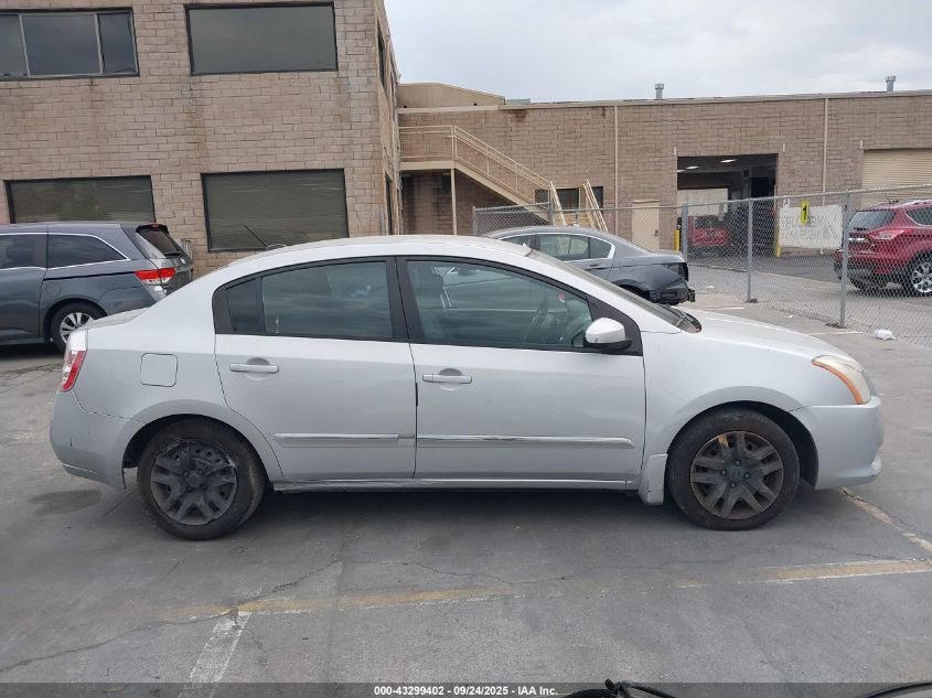 2010 Nissan Sentra 2.0S VIN: 3N1AB6AP7AL667202 Lot: 43299402