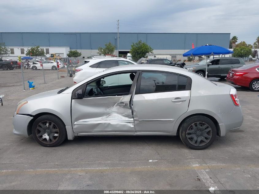 2010 Nissan Sentra 2.0S VIN: 3N1AB6AP7AL667202 Lot: 43299402