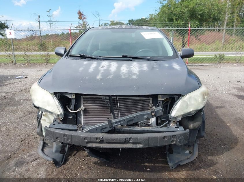 2012 Toyota Corolla Le VIN: 2T1BU4EE9CC876309 Lot: 43299425