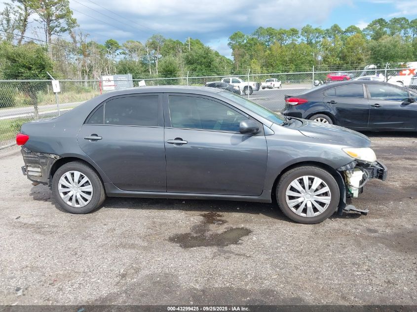 2012 Toyota Corolla Le VIN: 2T1BU4EE9CC876309 Lot: 43299425
