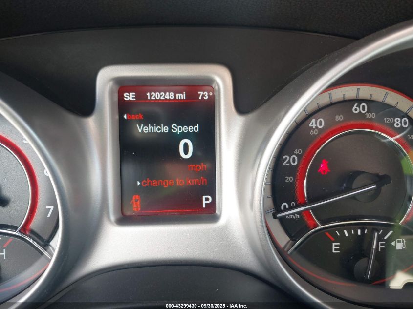 2014 Dodge Journey Sxt VIN: 3C4PDDBGXET168582 Lot: 43299430