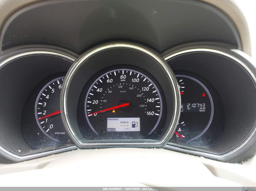 2011 Nissan Murano Sl VIN: JN8AZ1MU6BW064982 Lot: 43299437