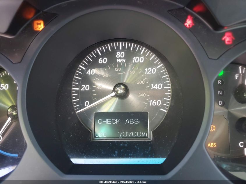 2009 Lexus Gs 450H VIN: JTHBC96S995017858 Lot: 43299449