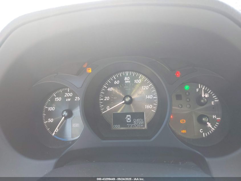 2009 Lexus Gs 450H VIN: JTHBC96S995017858 Lot: 43299449