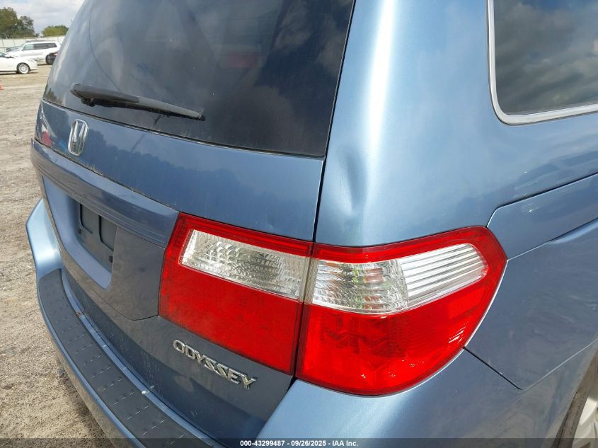 2005 Honda Odyssey Ex-L VIN: 5FNRL38605B082927 Lot: 43299487