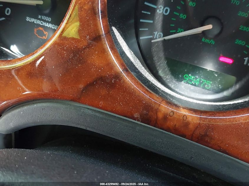 2000 Jaguar Xjr VIN: SAJDA15B8YMF07249 Lot: 43299492