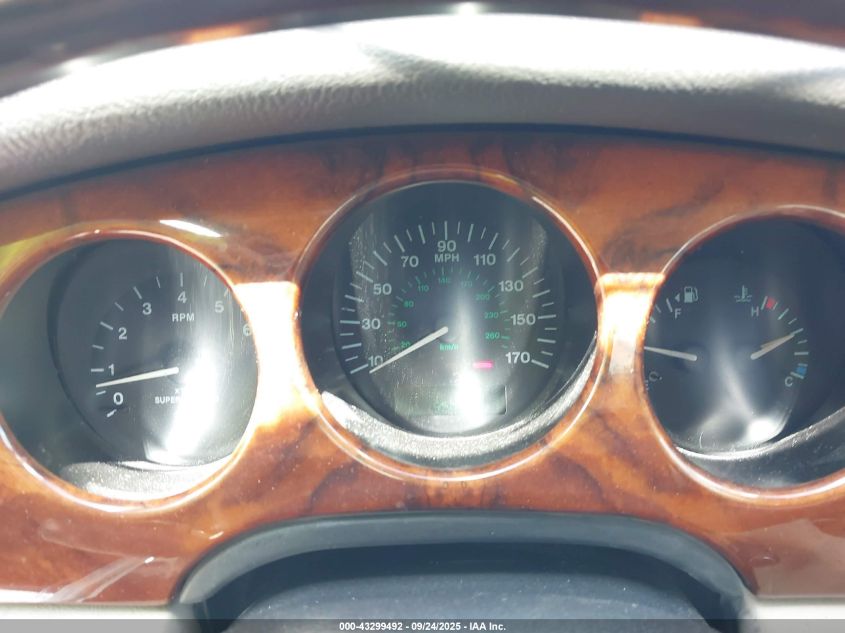 2000 Jaguar Xjr VIN: SAJDA15B8YMF07249 Lot: 43299492
