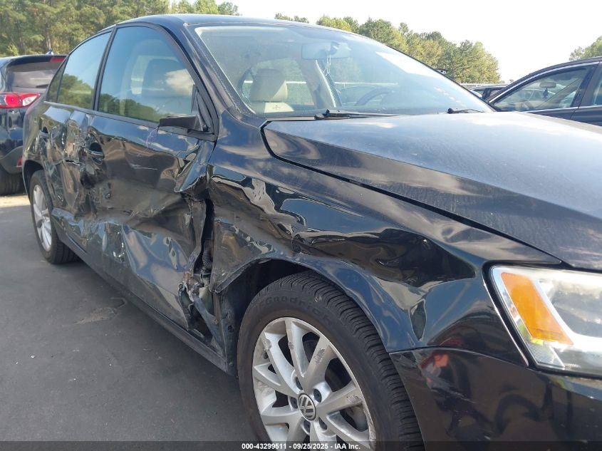 2012 Volkswagen Jetta 2.5L Se VIN: 3VWDX7AJXCM378404 Lot: 43299511