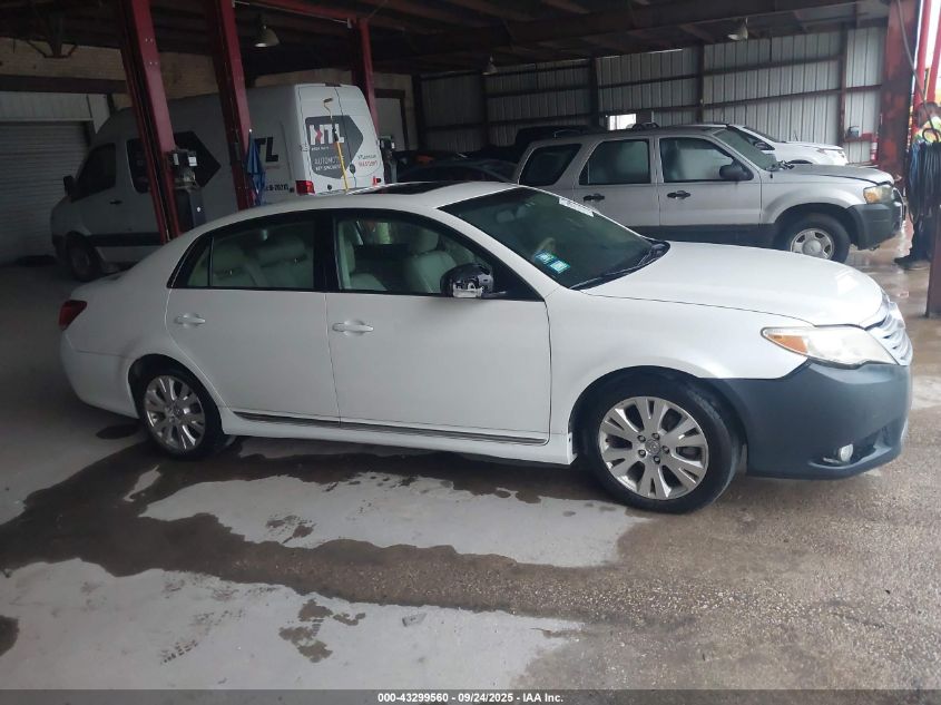 2011 Toyota Avalon VIN: 4T1BK3DB9BU396324 Lot: 43299560