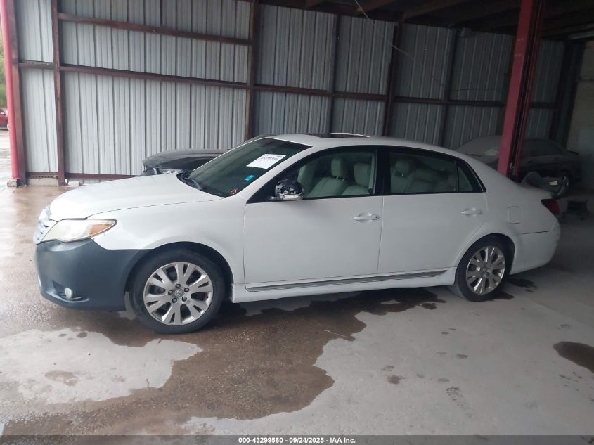 2011 Toyota Avalon VIN: 4T1BK3DB9BU396324 Lot: 43299560