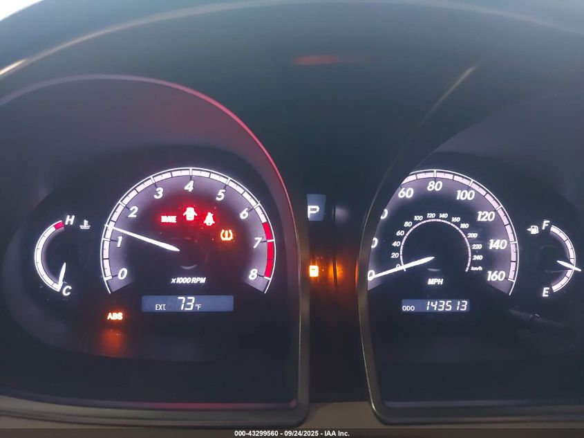 2011 Toyota Avalon VIN: 4T1BK3DB9BU396324 Lot: 43299560