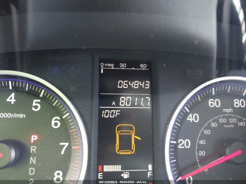 2008 Honda Cr-V Ex-L VIN: JHLRE38788C045387 Lot: 43299576