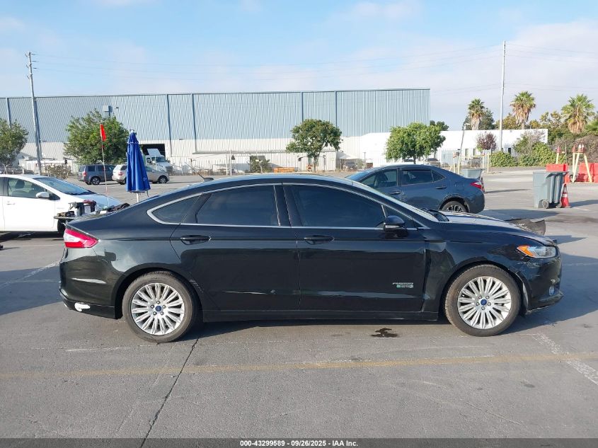 2014 Ford Fusion Energi Se Luxury VIN: 3FA6P0PU5ER269932 Lot: 43299589