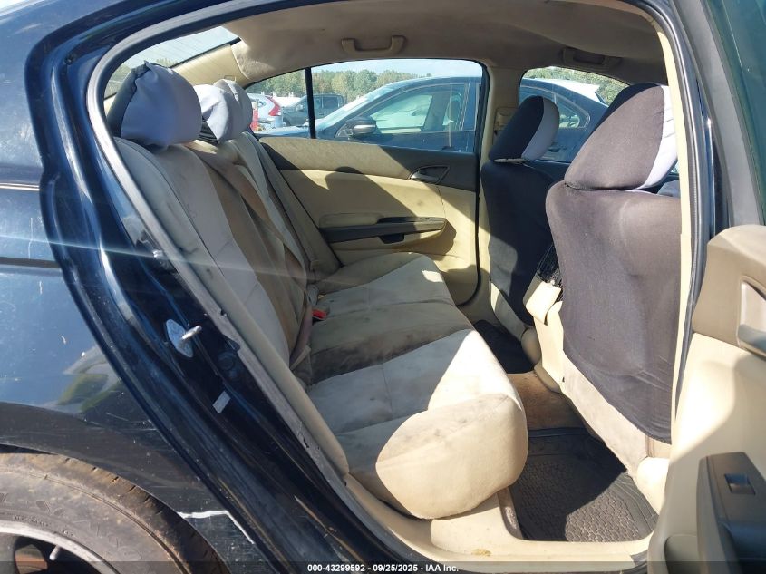 2010 Honda Accord 2.4 Lx VIN: 1HGCP2F3XAA011848 Lot: 43299592