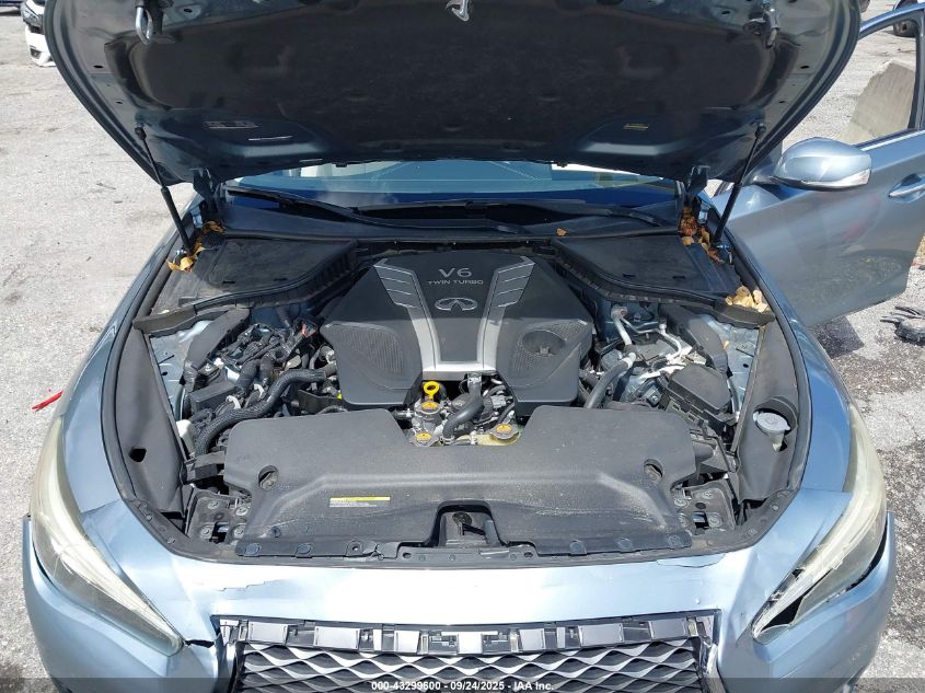 2018 Infiniti Q50 3.0T Luxe VIN: JN1EV7APXJM365505 Lot: 43299600