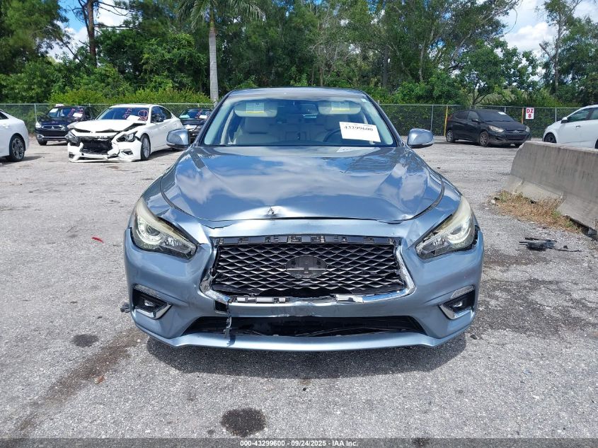 2018 Infiniti Q50 3.0T Luxe VIN: JN1EV7APXJM365505 Lot: 43299600