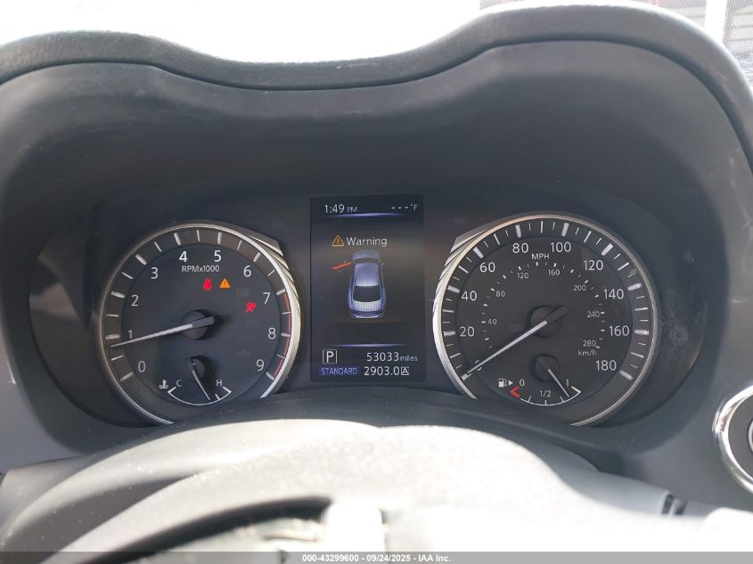 2018 Infiniti Q50 3.0T Luxe VIN: JN1EV7APXJM365505 Lot: 43299600