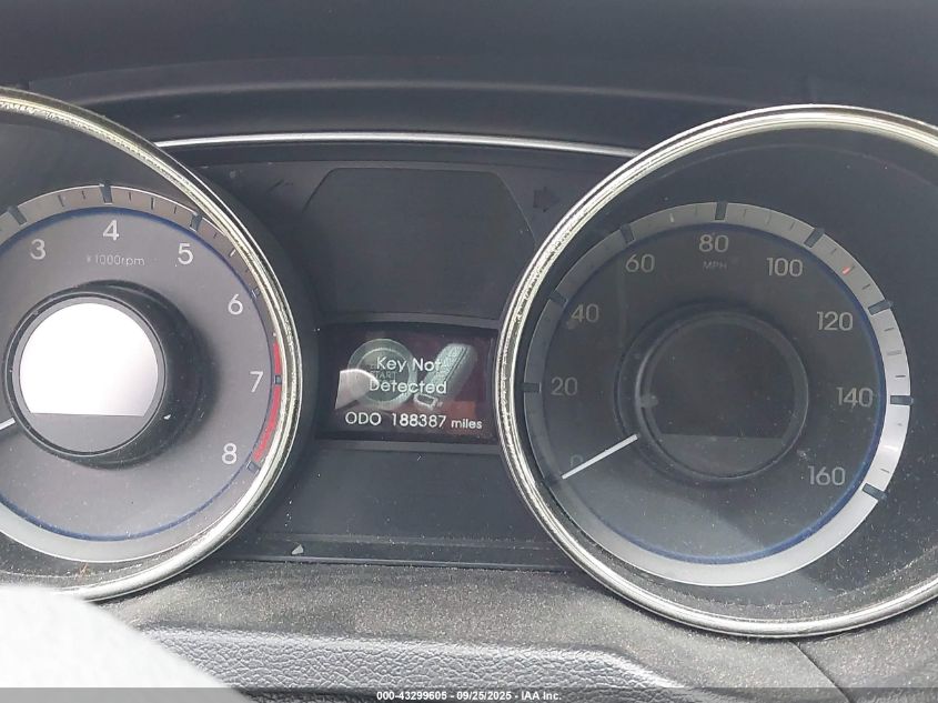 2011 Hyundai Sonata Se VIN: 5NPEC4AC6BH288691 Lot: 43299605