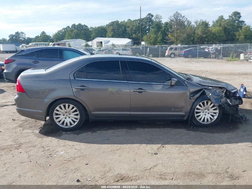 2012 Ford Fusion Hybrid VIN: 3FADP0L39CR197165 Lot: 43299659