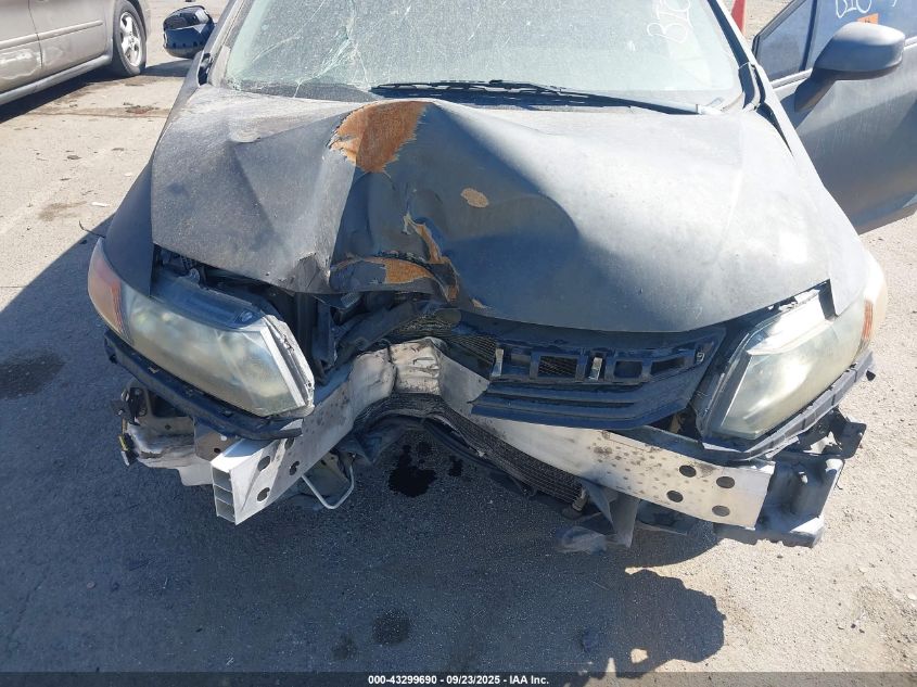 2012 Honda Civic Lx VIN: 2HGFB2F56CH313347 Lot: 43299690