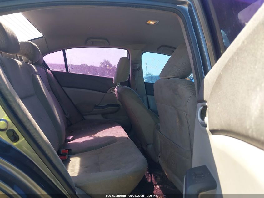 2012 Honda Civic Lx VIN: 2HGFB2F56CH313347 Lot: 43299690