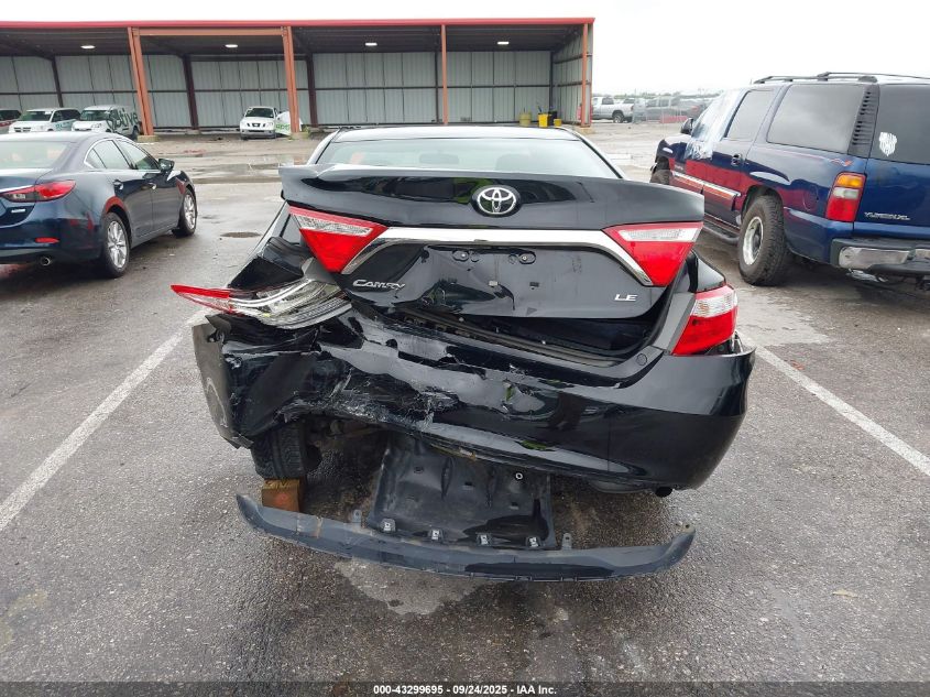 2016 Toyota Camry Le VIN: 4T4BF1FK2GR520064 Lot: 43299695
