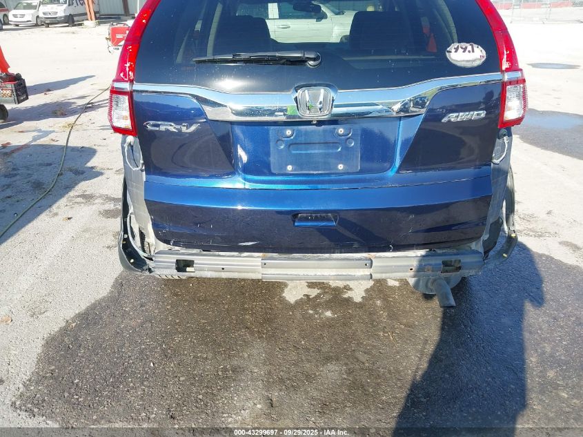 2015 Honda Cr-V Ex VIN: 5J6RM4H59FL011714 Lot: 43299697