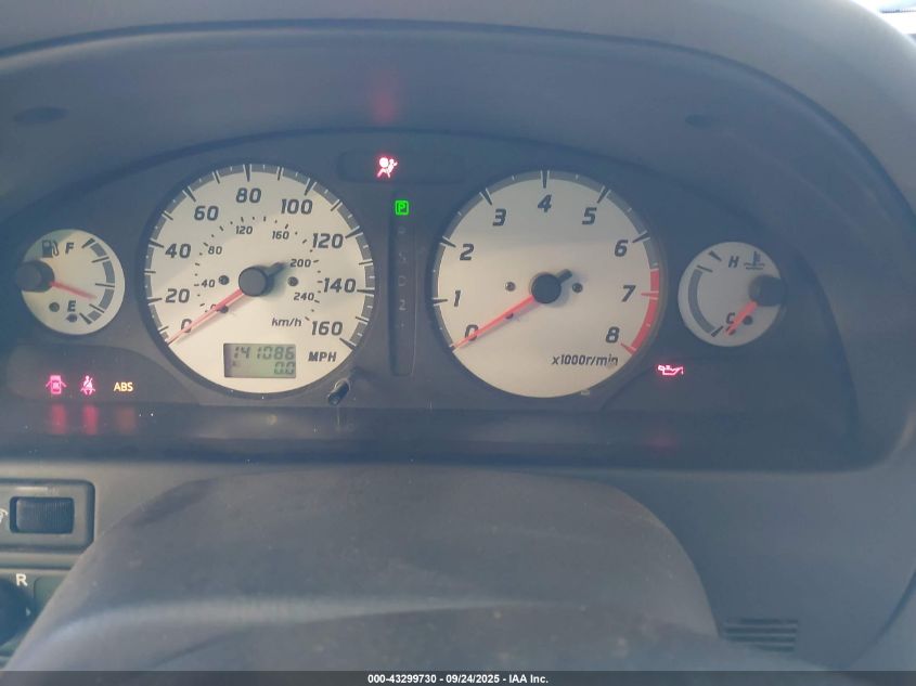 2000 Nissan Maxima Gle/Gxe/Se VIN: JN1CA31D9YT542613 Lot: 43299730