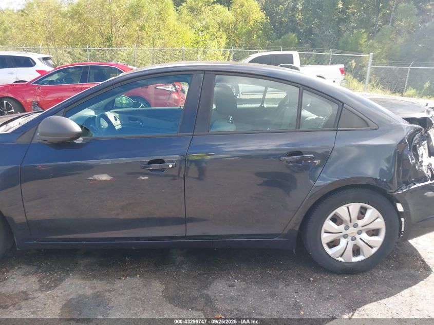 2016 Chevrolet Cruze Limited Ls Auto VIN: 1G1PC5SH9G7221709 Lot: 43299747