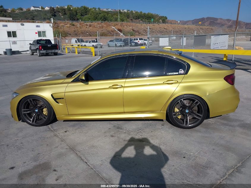 2016 BMW M3 VIN: WBS8M9C50G5E68502 Lot: 43299751
