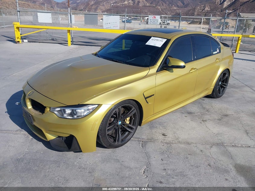 WBS8M9C50G5E68502 2016 BMW M3 photo no. 2