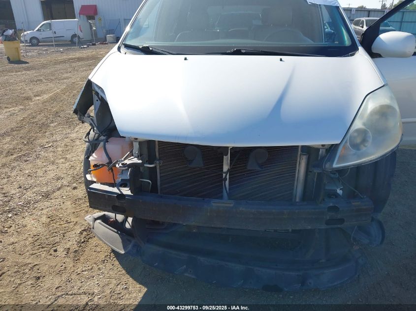 2008 Toyota Sienna Xle VIN: 5TDZK22C58S179648 Lot: 43299753