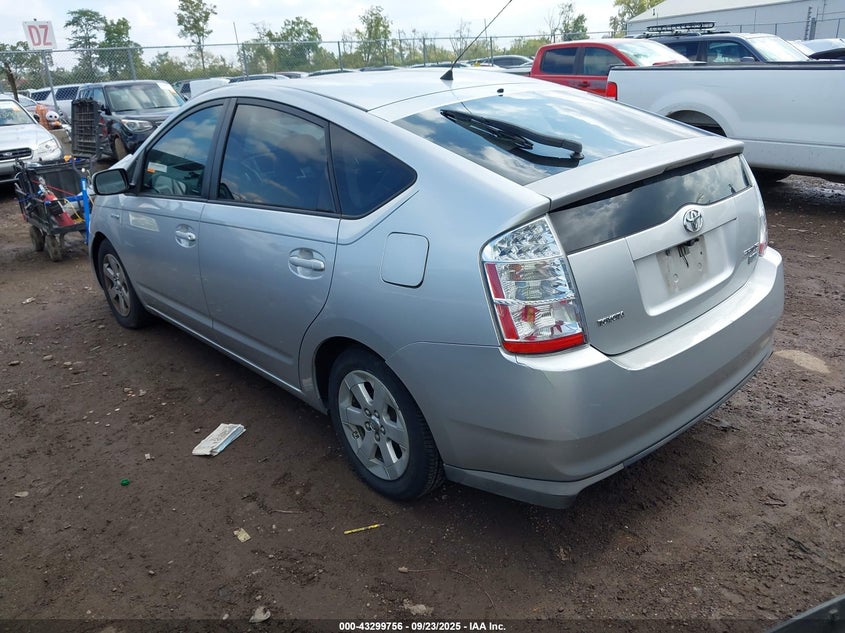 2009 Toyota Prius silver sedan hybrid JTDKB20U393505799 photo #4