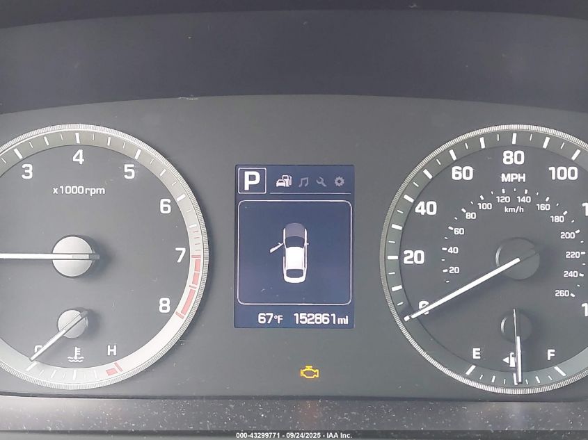2015 Hyundai Sonata Limited VIN: 5NPE34AF5FH122727 Lot: 43299771