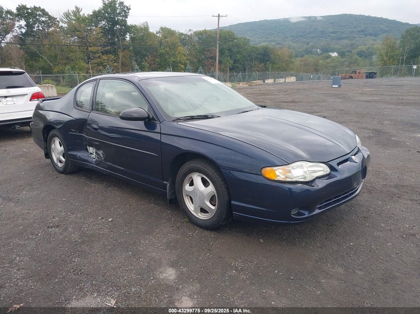 2000 Chevrolet Monte Carlo Ss blue coupe gasoline 2G1WX12K5Y9241699 photo #1