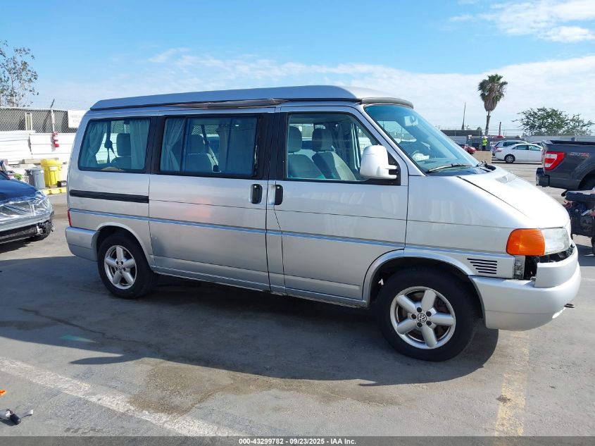 2002 Volkswagen Eurovan Mv VIN: WV2NB47072H007594 Lot: 43299782