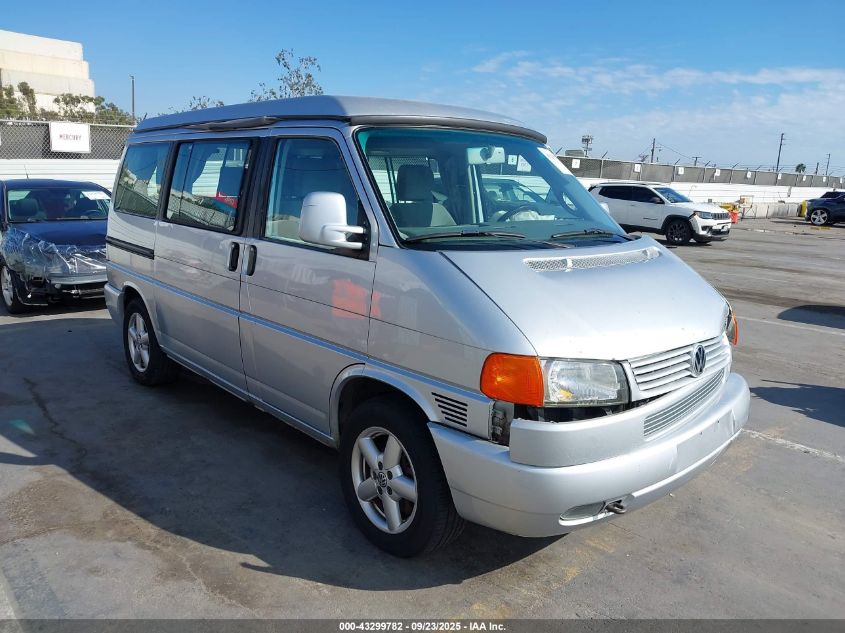 2002 Volkswagen Eurovan Mv VIN: WV2NB47072H007594 Lot: 43299782